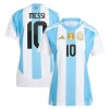 Original Fußballtrikot Argentinien Messi 10 Heimtrikot 2024 Für Damen